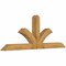 Ekena Millwork Richland Rough Sawn Timber Gable Bracket, Western Red Cedar, 96"W x 36"H x 6"D x 6"F, 9/12 Pitch GBW096X36X0606RIC00RWR - alternate 5